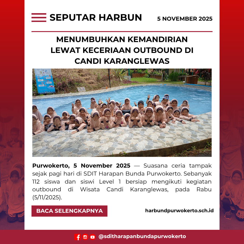 Menumbuhkan Kemandirian Lewat Keceriaan Outbound Level 1 di Candi Karanglewa