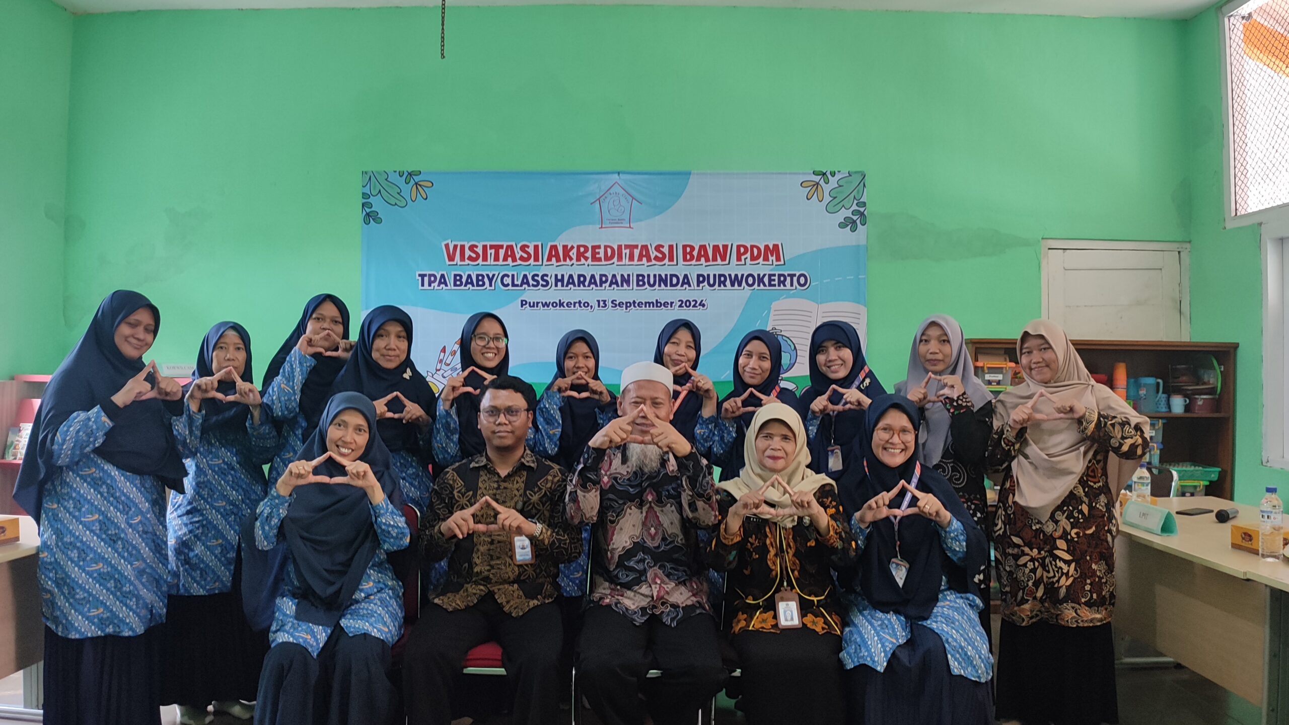 Visitasi Akreditasi TPA Baby Class Harapan Bunda Purwokerto