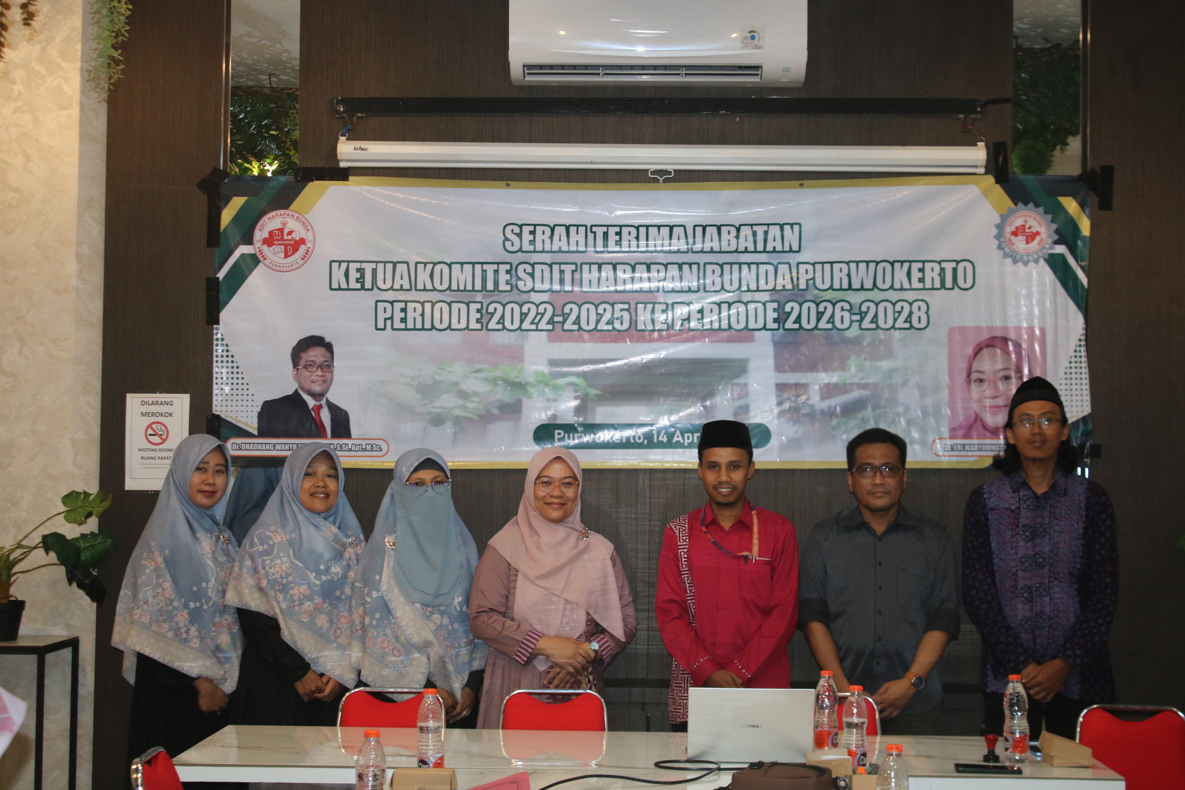 Serah Terima Ketua Komite SDIT Harapan Bunda Purwokerto, Perkuat Kolaborasi Sekolah dan Orang Tua