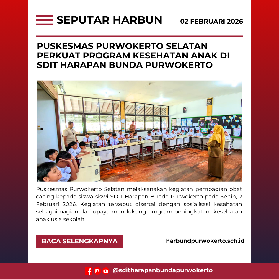Puskesmas Purwokerto Selatan Perkuat Program Kesehatan Anak di SDIT Harapan Bunda Purwokerto