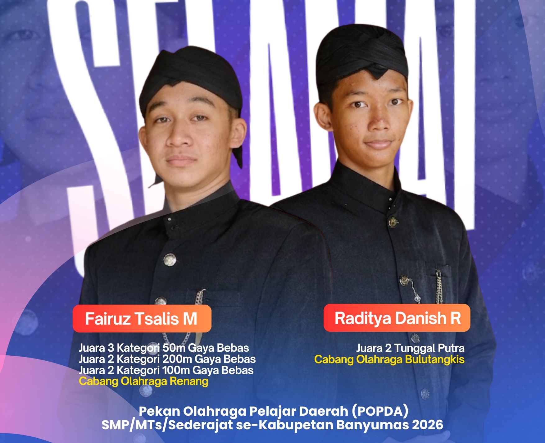 Bakat yang Dirawat Berbuah Prestasi, Siswa SMPIT Harapan Bunda Raih Juara 2 POPDA Bulutangkis Kabupaten Banyumas