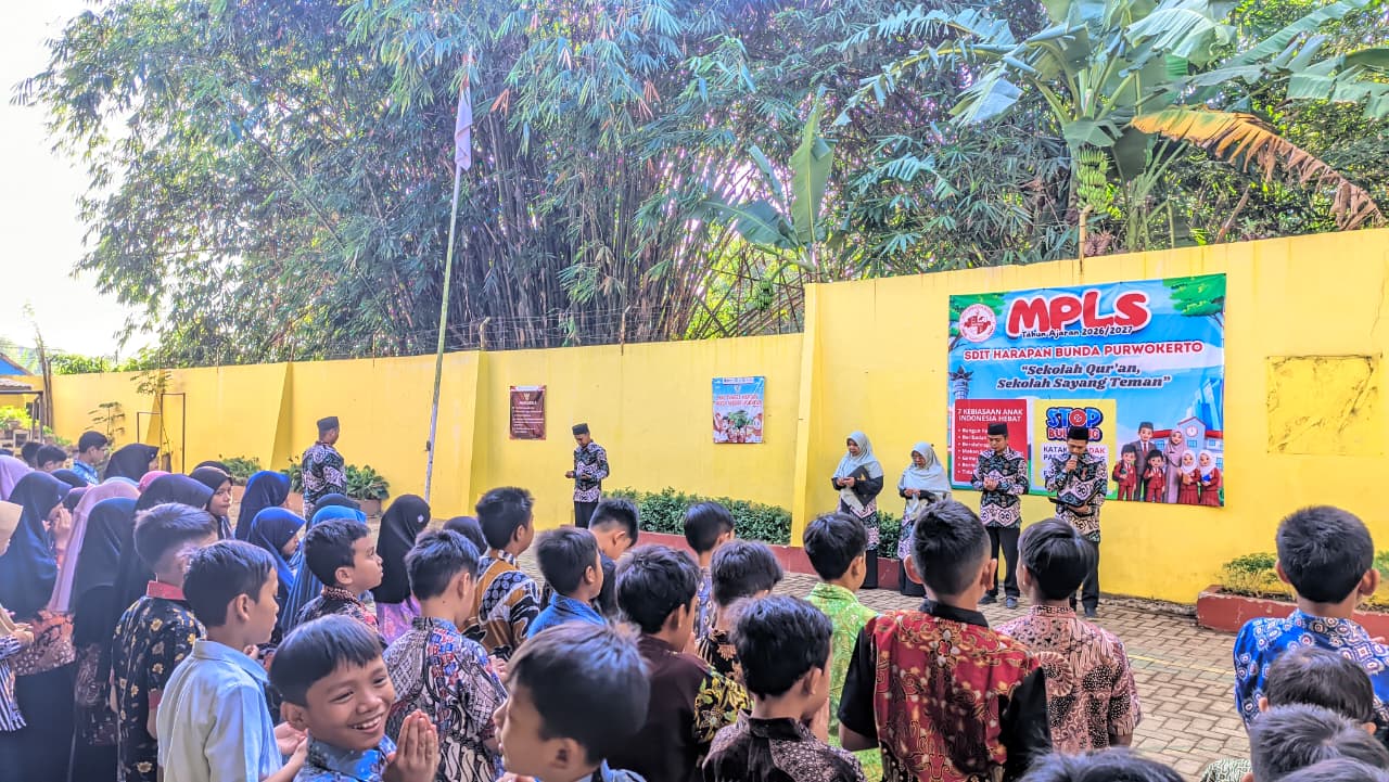 Peringati Hari Anak Nasional 2026, SDIT Harapan Bunda Purwokerto Ajak Siswa Tumbuh dalam Kebaikan dan Menjadi Versi Terbaik