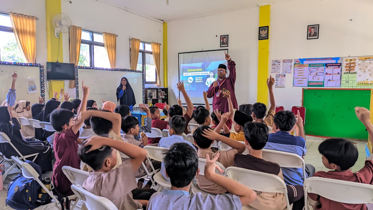 Siap Menapaki Jenjang Baru, Siswa Kelas VI SDIT Harapan Bunda Antusias Ikuti Sosialisasi SMP IT Harapan Bunda Purwokerto